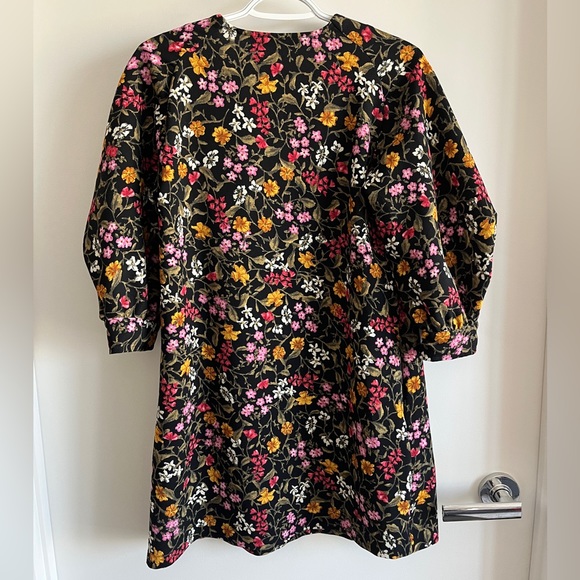 ZARA dress with puff arms, size S - Picture 2 of 3